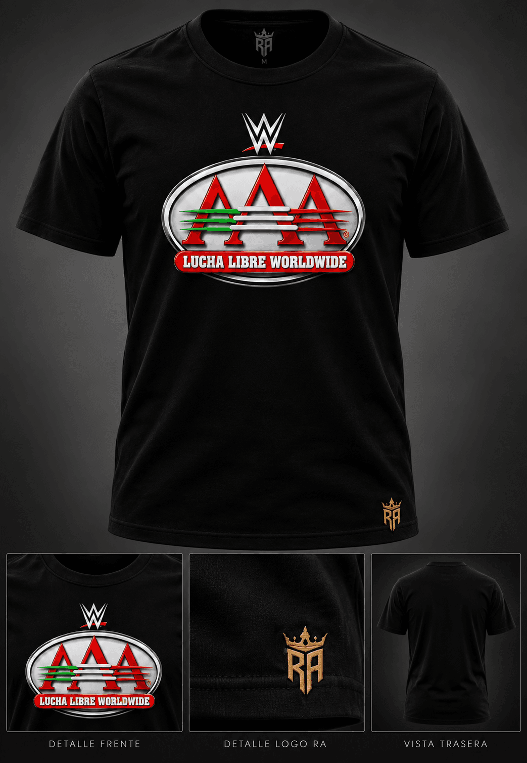 Playera RA SPORT Triple A / WWE