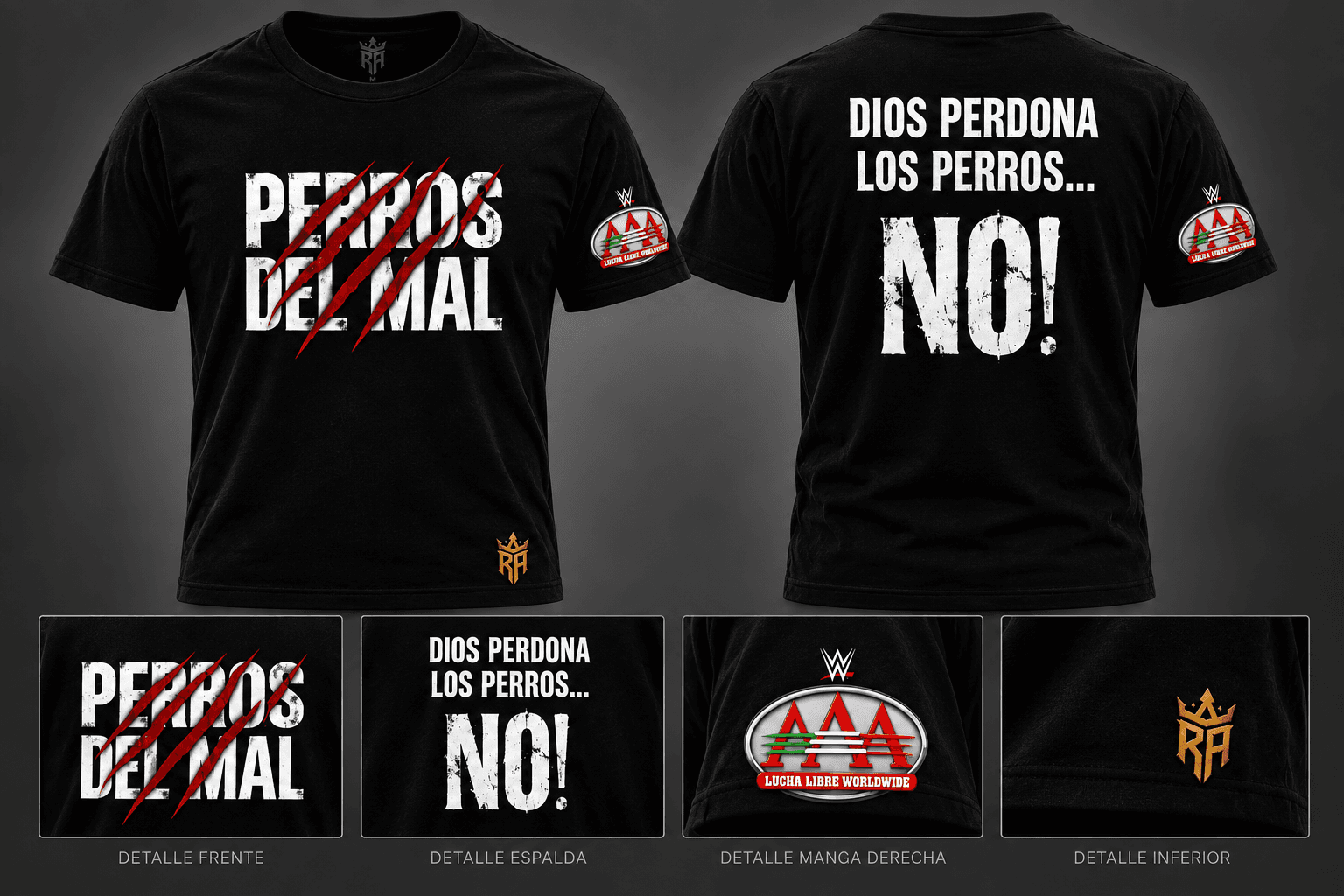 Playera RA SPORT Perros del Mal